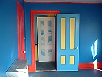 image copyright MBW
painted door