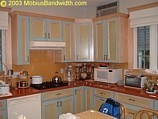 kitchen remodeling job in Brookline