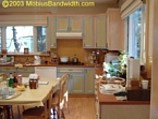 kitchen remodeling job in Brookline