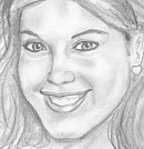 Pencil portrait, a really sweet California girl 
I used to chat with online.
image copyright MobiusBandwidth.com
